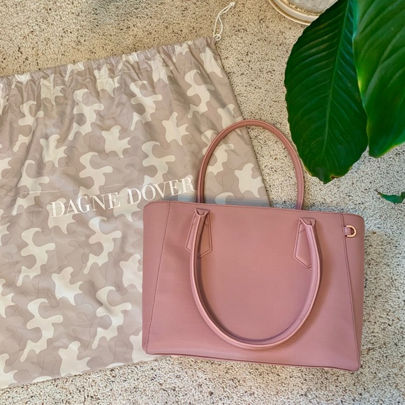 Dagne Dover Legend Signature Tote *Limited Edition Wildflower Pink! - Picture 1 of 16